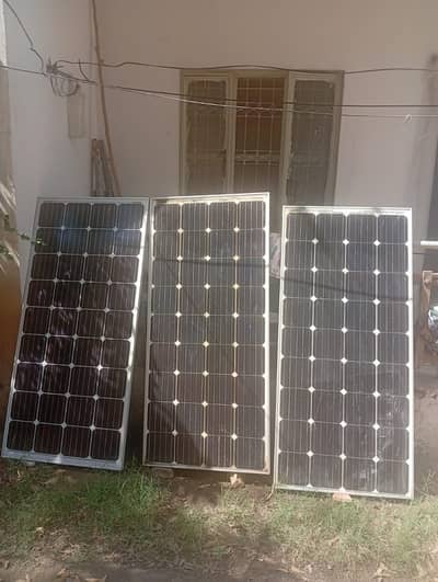 Three Solar Panels 150. Watt