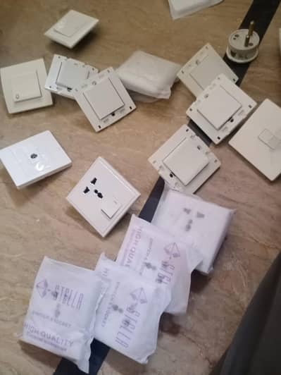 Switchs and Light Plug on sale