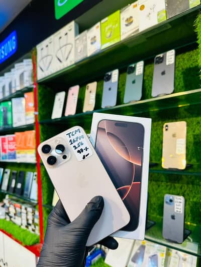 iphone 16 pro max 256 JV  With box