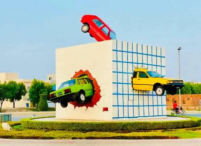 High Potential 8 Marla Commercial on Main Boulevard Plot in Bahria Orchard Phase 4 Investor Deal Main Commercial Grab Now