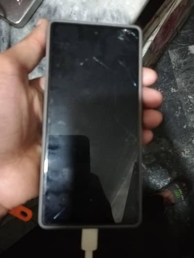 Google Pixel 6a, 6-128, Display Working Fine, Only Top Glass Broken