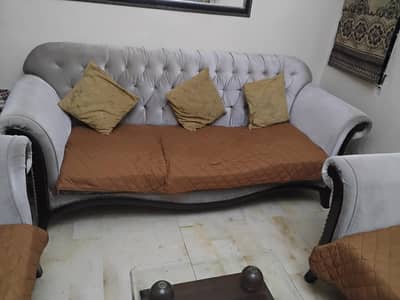 7 seater royal sofa  with central table.