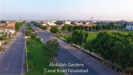 5 Kanal House For Sale in Ayesha Block Abdullah Gardens Canal Road Faisalabad