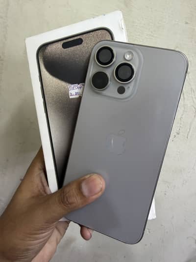 iPhone 15 pro max Approve with box