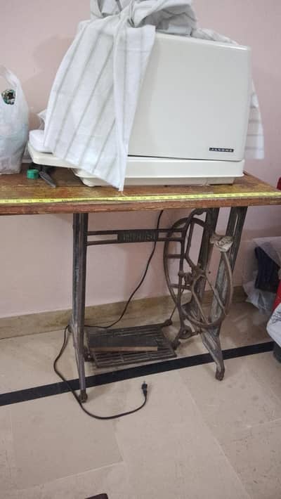 sewing machine stand iron