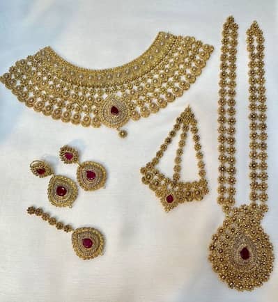 Bridal Jewelry Set/ Barat Nikkah Jewelry