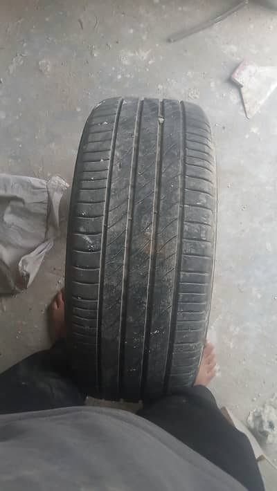tyre mai i bhi puncher nhi hai quality a one hai