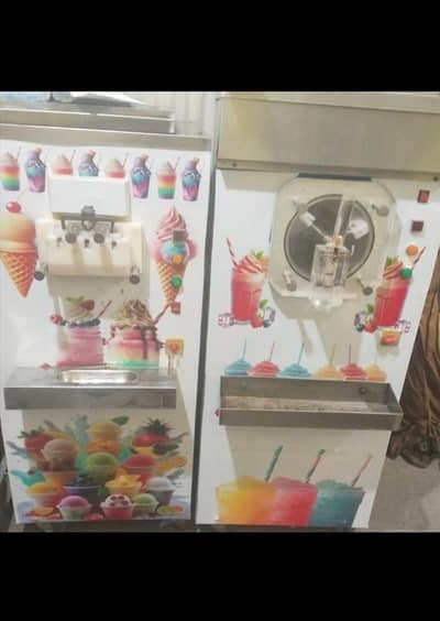 ice cream and slush machine