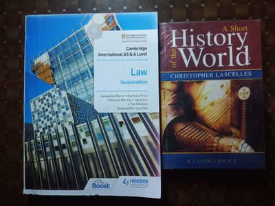 Cambridge A level Law + World History