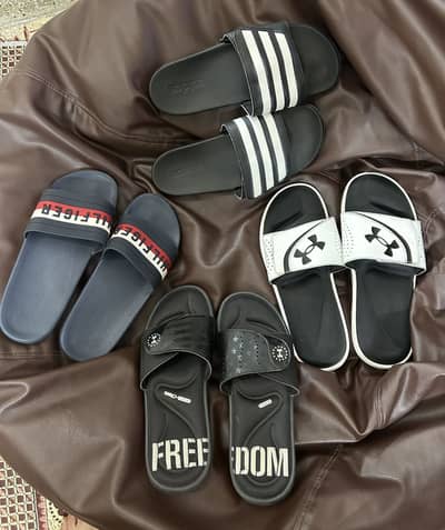 Branded Slides – Adidas, Under Armour & Tommy Hilfiger