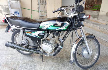 Honda 125 Black model 23 Islamabad rejected