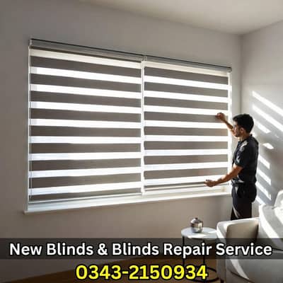 Blinds Repair & New Blinds Installation in Karachi