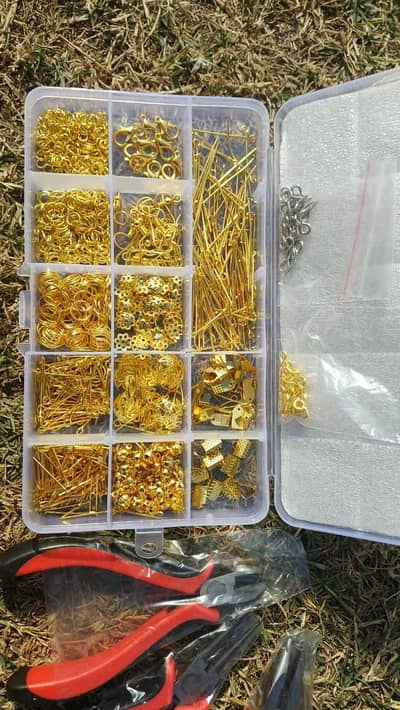 Resin Jewellery Making Starter Supplies, Jewellery Tools & Decorations