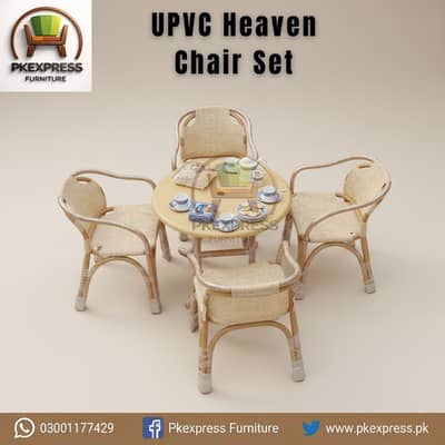 UPVC Heaven Outdoor Chair – Garden / Lawn / Café Chair