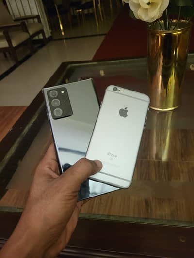 samsung note 20 ultra non pta k sath sath iphone 6s pta