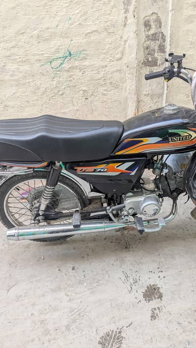 united bike 70cc 2026 model only 2 month used