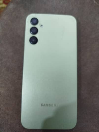 samsumg a14 green 6 gb ram 128gb storage.