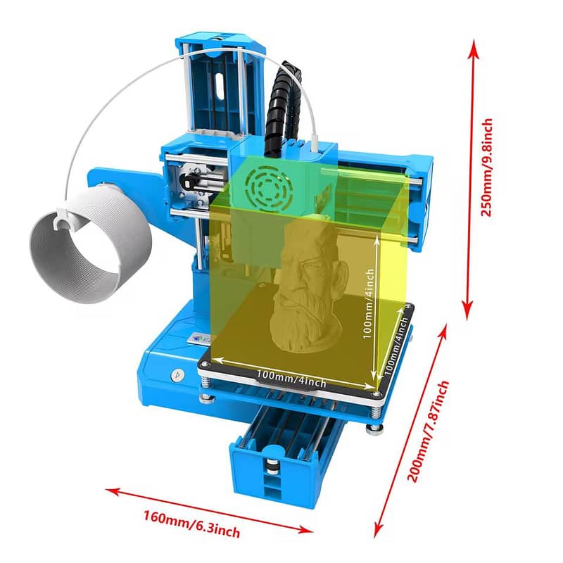 Easythreed mini 3d printer 4