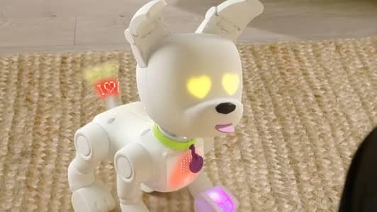 mint e robot interactive dog Bluetooth