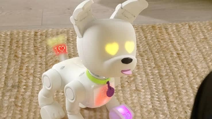 mint e robot interactive dog Bluetooth 0