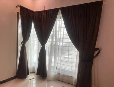 Luxury Blackout Curtains with Sheer – Stylish Window Curtains Set