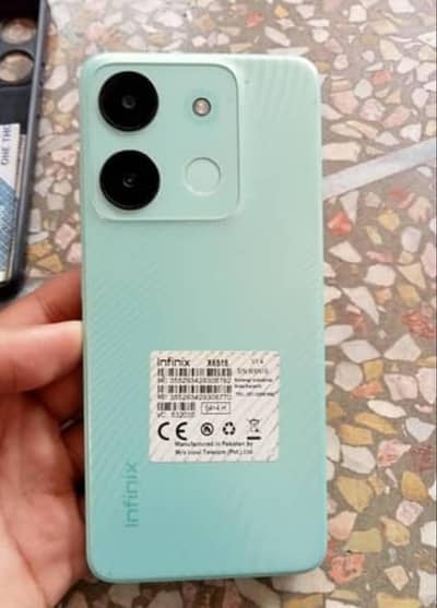 infinix Smart 7 Fingerprint dual Sim PTA approve lush camera ful ok