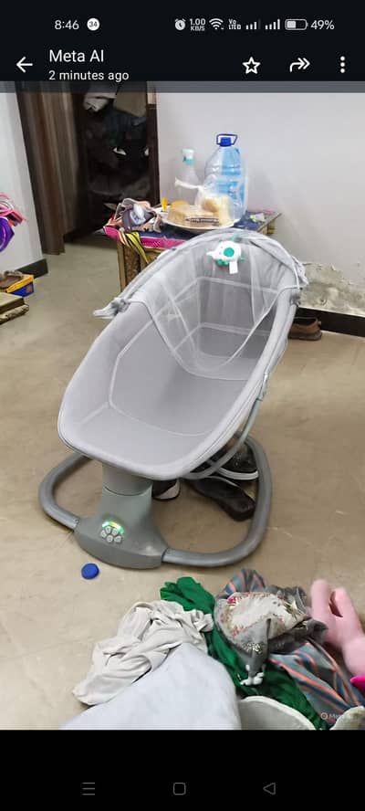 Mastela 3-in-1 Deluxe Multi-Functional Bassinet/Swing