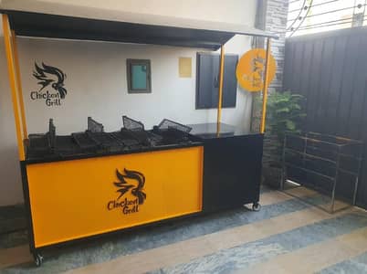 automatic Chicken Grill Counter arabic style