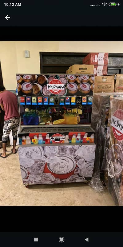 13 flavour soda machine 03413314460