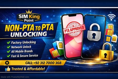 Non-PTA to PTA Service Available | All Mobile Brands | Services