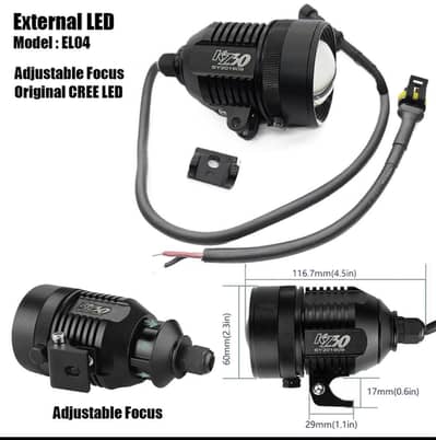 LIU HJG KZ30 – External LED EL04 – Kenzo Cree