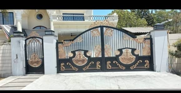 Cnc gates-Iron gates-wrought iron work-Cnc cut work-Cnc Laser cut