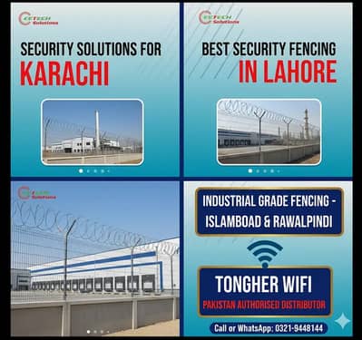 home security system/ electric fence/ fence material/ security wire