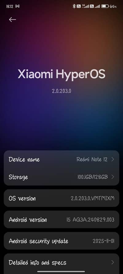 redmi note 12 (exchange possible)