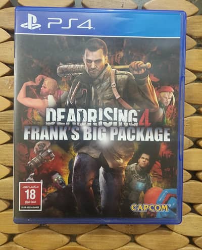 Dead Rising 4 PS4 game disc