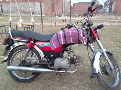 road Prince bike red colour 21 model