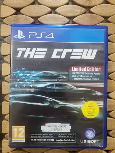 The Crew PS4 Video game Disc