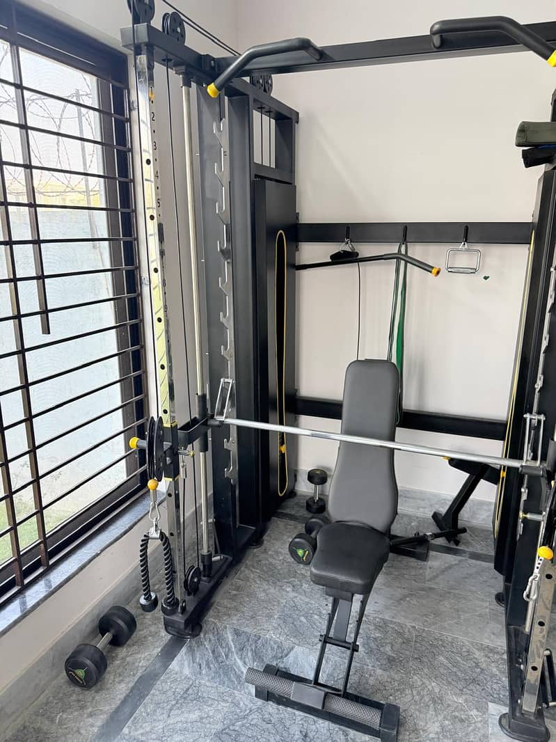 FUNCTIONAL TRAINER + SMITH MACHINE 1