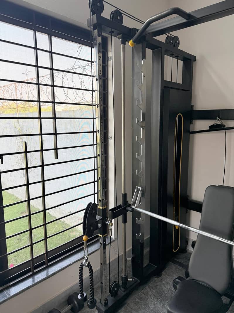 FUNCTIONAL TRAINER + SMITH MACHINE 4