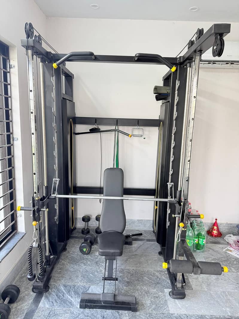 FUNCTIONAL TRAINER + SMITH MACHINE 5