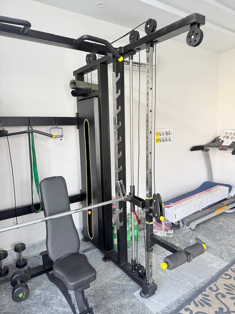 FUNCTIONAL TRAINER + SMITH MACHINE 6