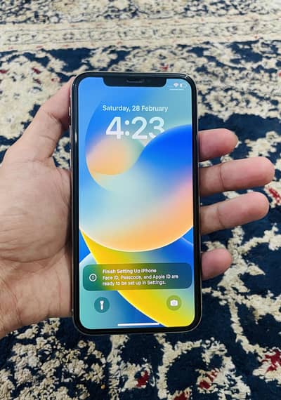 iPhone X PTA APPROVED mint condition | No Fault