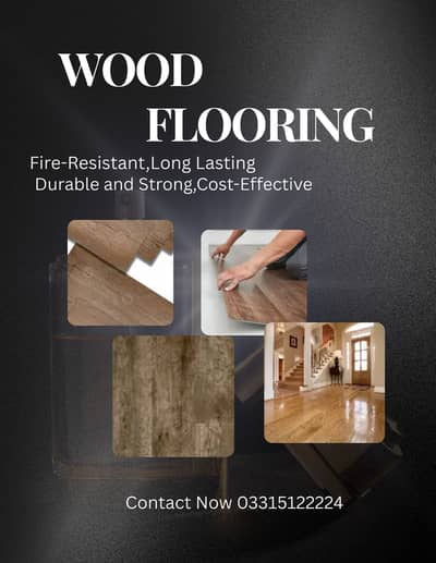 Wooden Flooring//false Ceiling/POP Ceiling