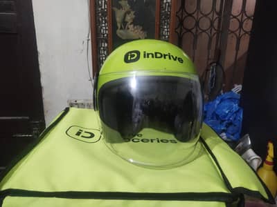 indrive Helmet & bag