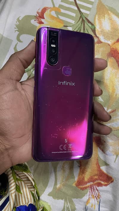 Infinix s5 pro All to all ok 10/10 pta approved 6/128 pop up camera