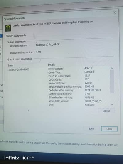 Nvidia Quadro k600 1gb ddr3 128bit  all ok h 2 month use hoa h