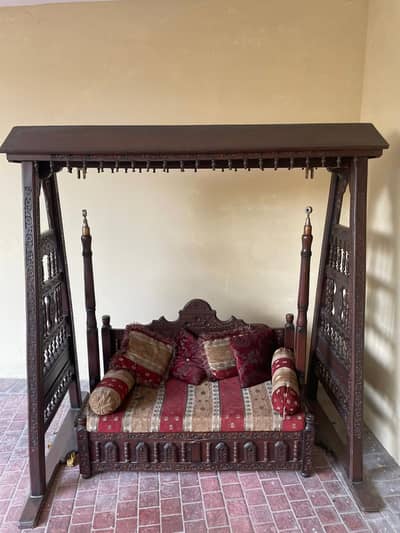 sheesham wood jhulla/ 2 seater swing