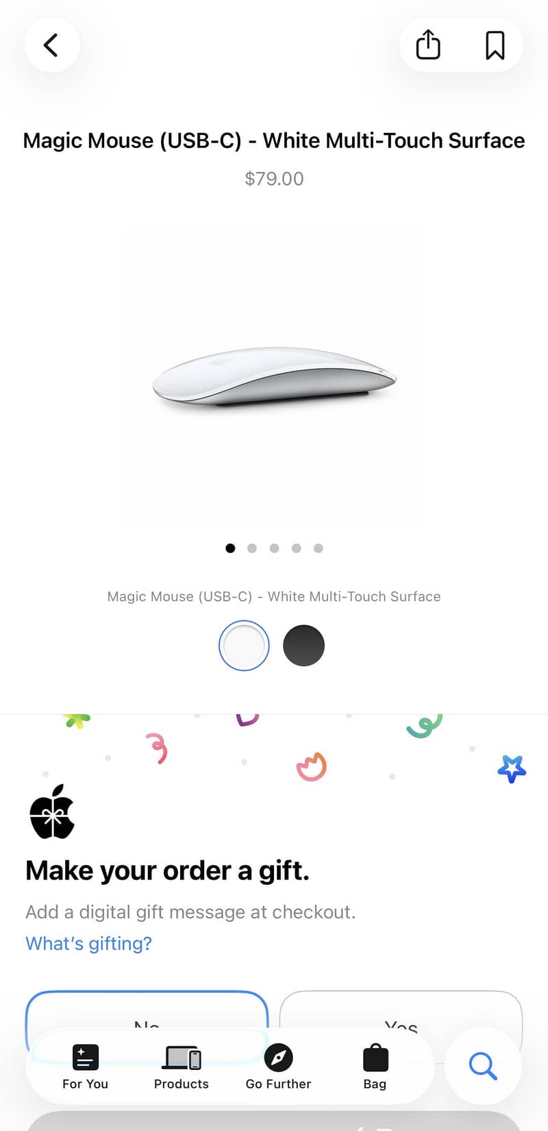 Apple magic mouse 0