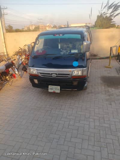 Toyota Hiace 1999 model 2006 ka kota deasil engine tyres brand new gai