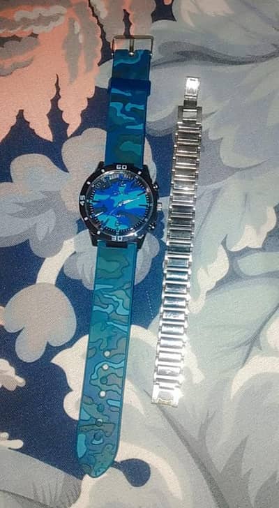watch and bracelet